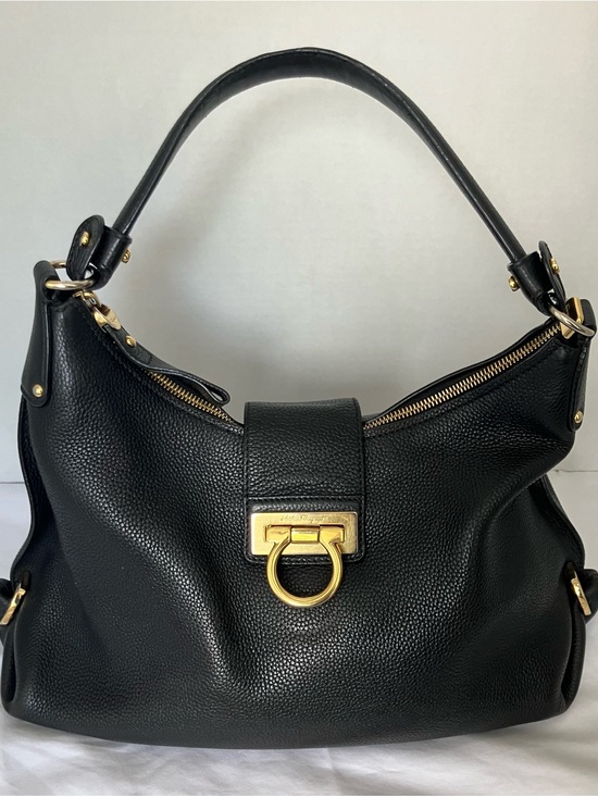 Salvatore Ferragamo Handbags - Salvatore Ferragamo Soft Leather Shoulder Bag